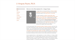 Desktop Screenshot of gregorypayne.net