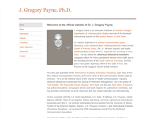 Tablet Screenshot of gregorypayne.net